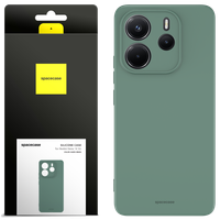 Spacecase Silicone Case 3.0 Redmi Note 14 4G Dark Green