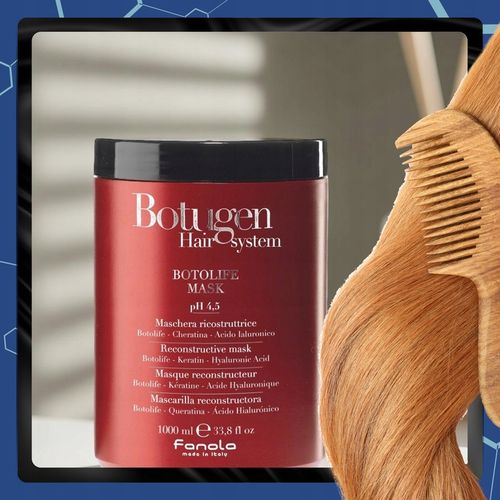 MASKA DO WŁOSÓW ŁAMLIWYCH REKONSTRUUJĄCA FANOLA BOTUGEN BOTOLIFE 1000ML na Arena.pl