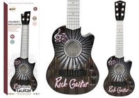 Gitara Zabawkowa Elektryczna Światła Dźwięki Kostka