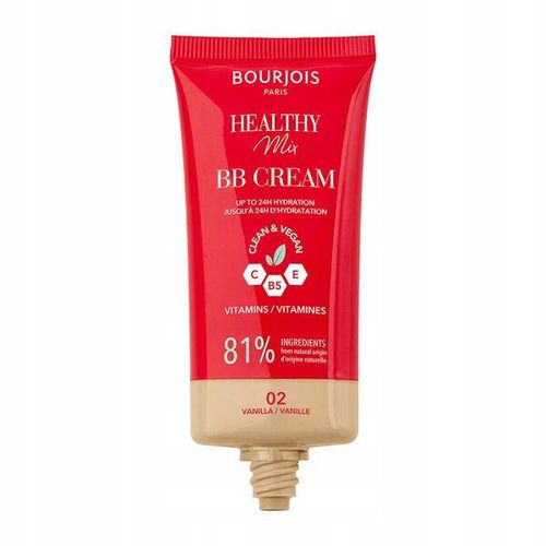 Bourjois Healthy Mix krem BB 002 Vanilla 30ml z kompleksem witamin C, E i B na Arena.pl