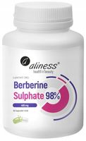 ALINESS Berberine Sulphate 98% 400mg SIARCZANY BERBERYNA 60 kapsułek