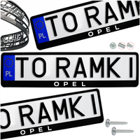 Ramka pod tablice rejestracyjne OPEL 1 szt. napis ramki do tablic