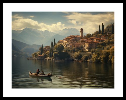 Plakat 40x30cm Spokojna Nostalgia na Arena.pl