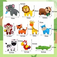 Zoo Filcowe zestawy do szycia zwierząt ZESTAW KREATYWNY JEDNOROŻCE FILCOWE