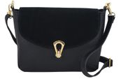 Torebka Barberinis ze złotym zapięciem - Czarna