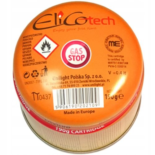 Palnik lutowniczy EliCo tech + 4 x kartusz gazowy 190g na Arena.pl