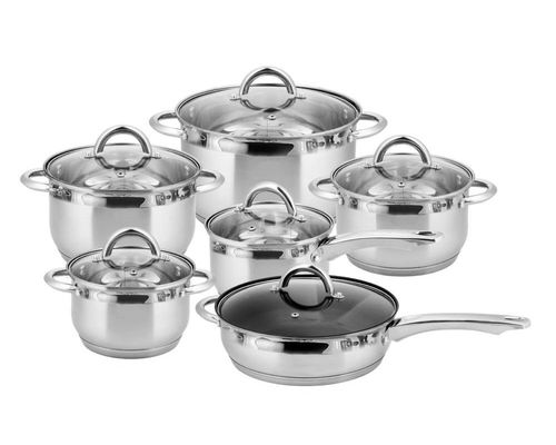 Garnki Edel Hoff Jumbo Silver 12 Ele [Eh-9014] na Arena.pl