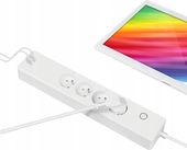 Przedłużacz listwa zasilająca Smart 1.8 m 6 portów 16 A, 3680 W biała