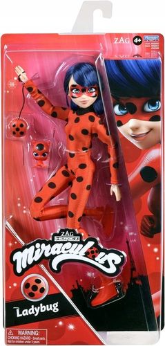 MIRACULOUS DUŻA LALKA Ladybug Biedronka na Arena.pl
