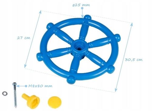 STER KAPITANA KOŁO STEROWE NA PLAC ZABAW 34cm -- KOLORY -- na Arena.pl