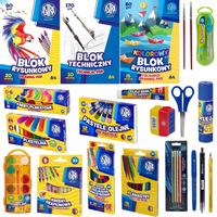 ASTRA WYPRAWKA SZKOLNA XXL DUŻY ZESTAW DO SZKOŁY