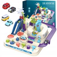 Tor przeszkód Car Adventure interaktywny zabawka dla dzieci tor samochodowy