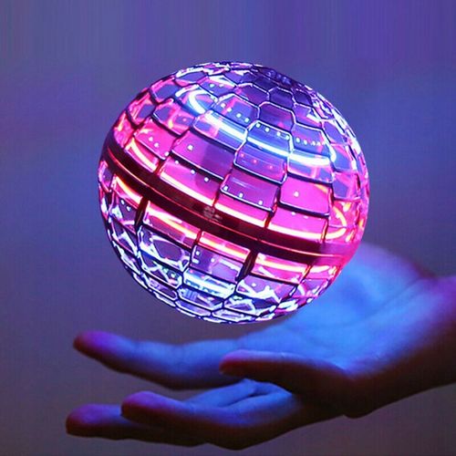 Latająca świecąca kula LED Bumerang Fly Orb Magic + pilot - Czerwona na Arena.pl