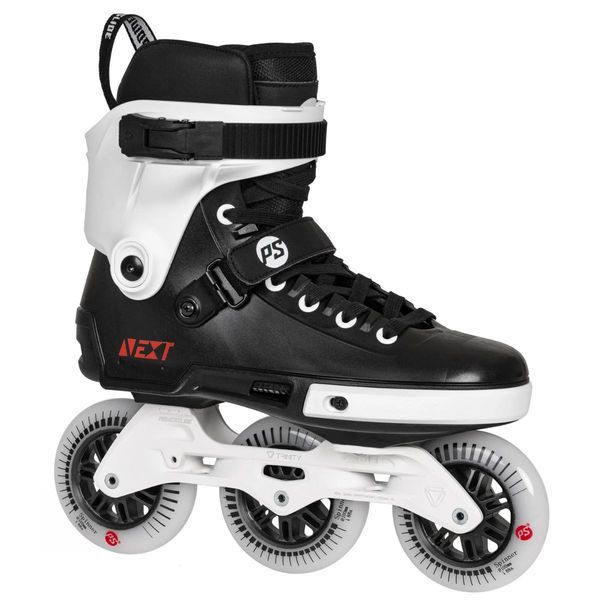 Rolki Powerslide Next Core 100 Black White 44-45 zdjęcie 3
