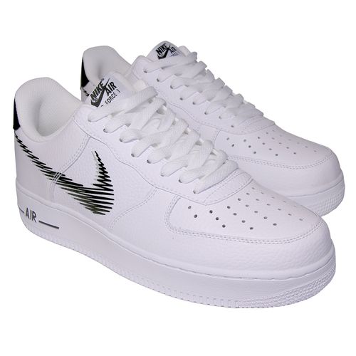 Nike Air Force 1 LOW ZIG ZAG DN4928 100 - Białe 44,5 na Arena.pl