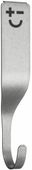 Haczyk na listwę Bisbell, pojedynczy srebrny