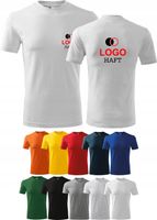 T-shirt Koszulka firmowa męska z LOGO HAFTEM