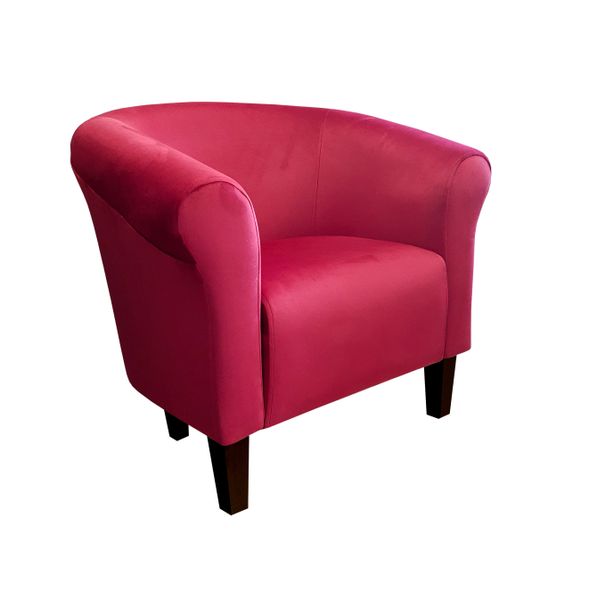 Fotel Milo nogi venge czerwony MG31 zdjęcie 2