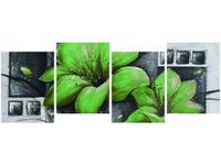 45CM 120 OBRAZ 4 ELEM MAKOWY DUET NR 5 ŚCIENNY