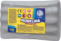 modelina astra 1 kg - popielaty