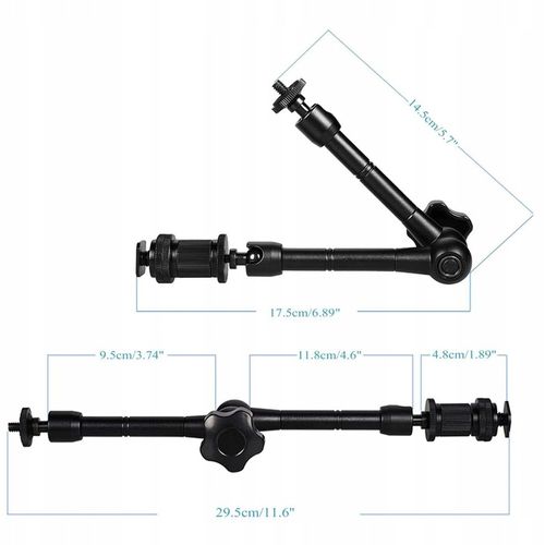 Crab Clamp Magic Arm Zacisk Studyjny Uniwersalny 1/4 3/8 + Ramię Przegubowe na Arena.pl