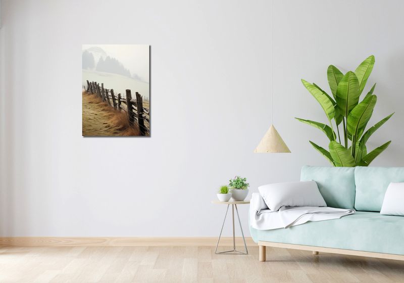 Obraz 50x70cm Spowity Mgłą zdjęcie 2