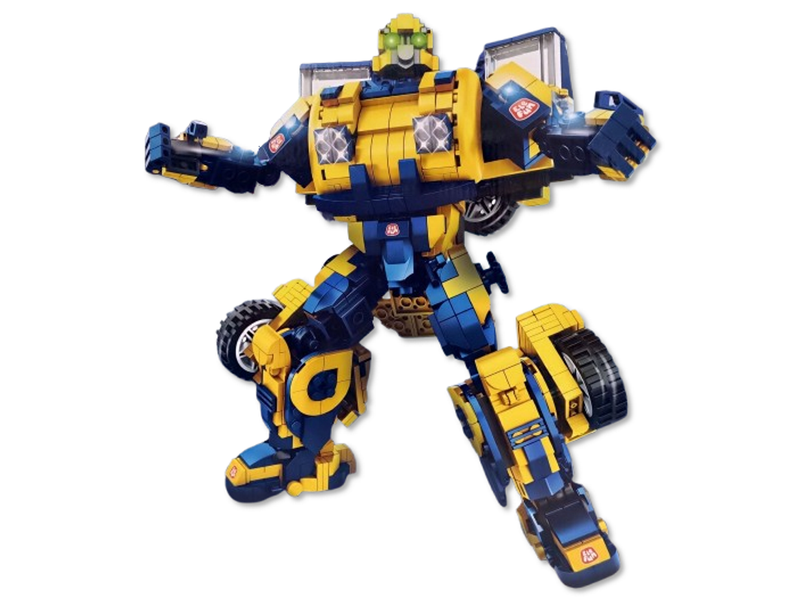 Klocki Elefun Transformax Samochód i robot 621019 zdjęcie 8