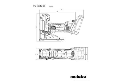 wyrzynarka akumulatorowa sta 18 ltx 100 - me 601002840 na Arena.pl