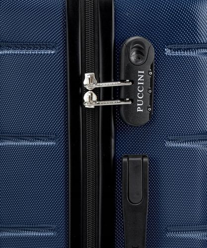 PUCCINI Zestaw WALIZEK Podróżnych Na Kółkach 3w1 Komplet ABS ABS024-7A na Arena.pl