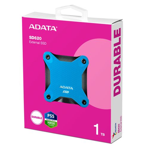 ADATA SSD External SD620 1TB U3.2A Gen2 520/460 MB/s Niebieski na Arena.pl