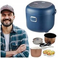 MULTICOOKER samochodowy 2L RYŻOWAR turystyczny 12V 24V TIR bus LCD