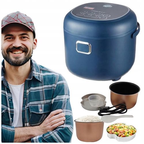 MULTICOOKER samochodowy 2L RYŻOWAR turystyczny 12V 24V TIR bus LCD na Arena.pl