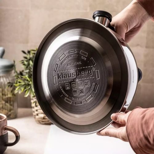 czajnik stalowy z termometrem 3l klausberg kb-7370 na Arena.pl