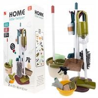 ODKURZACZ PIONOWY DLA DZIECI ZESTAW DO SPRZĄTANIA Z DŹWIĘKAMI I MOPEM + AKC