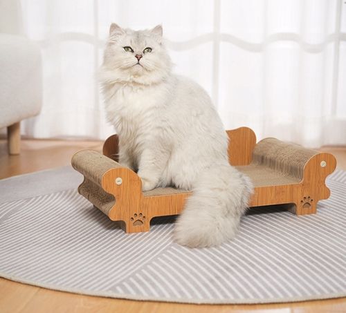 Drapak dla Kota legowisko sofa drapania kocimiętka KING (F082) na Arena.pl