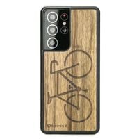 drewniane etui na samsung galaxy s21 ultra rower limba
