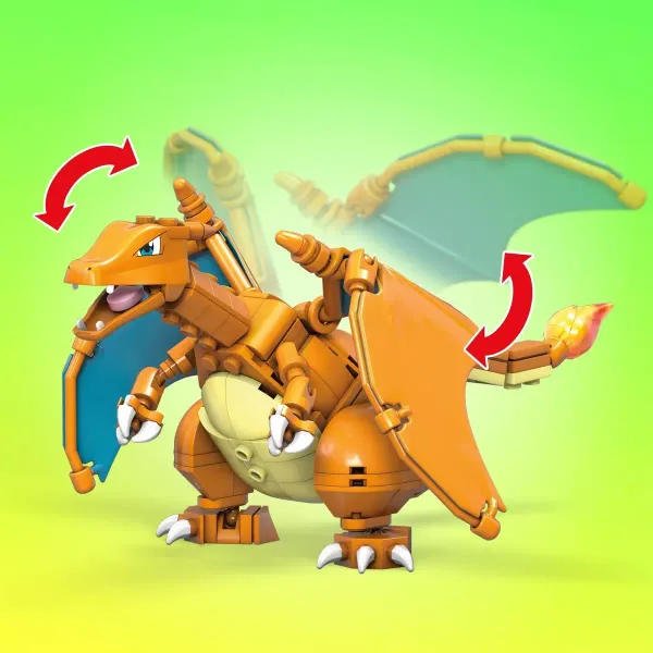 Mega Construx. GWY77 Pokemony. Charizard zdjęcie 5