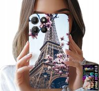 ETUI DO MOTOROLA MOTO G15 - PARYŻ WIEŻA EIFFLA PIĘKNE MIEJSCA PLECKI