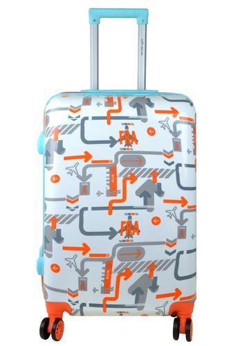 Średnia walizka na kółkach SUNBAG Fly360 Dual Color na Arena.pl