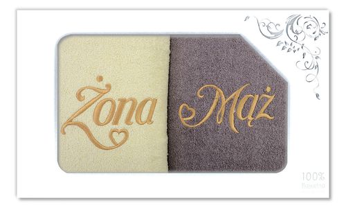 Komplet Ręczników Na Prezent 2 Częściowy Mz-19353 na Arena.pl