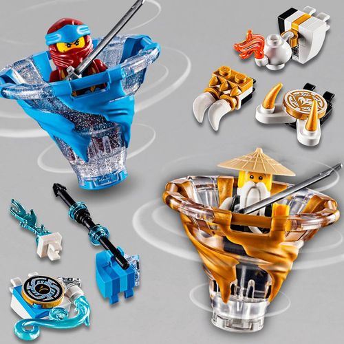 LEGO Ninjago - Spinjitzu Nya & Wu 70663 na Arena.pl