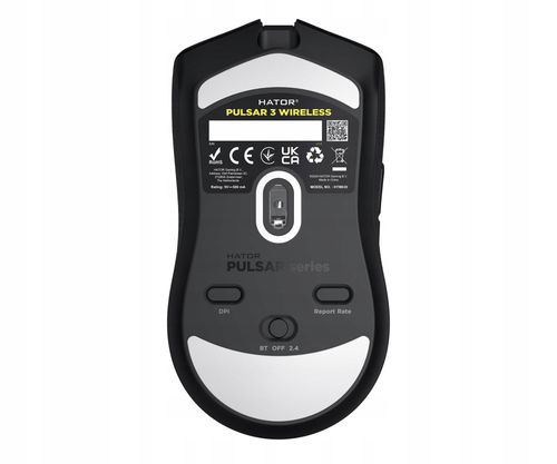 Myszka HATOR Pulsar 3 Wireless (czarna) na Arena.pl