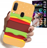 ETUI DO SAMSUNG GALAXY A20E - CASE BURGER CHEESEBURGER OBUDOWA PREZENT