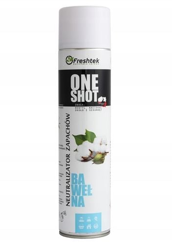 FRESHTEK Neutralizator zapachów ONE SHOT BAWEŁNA na Arena.pl
