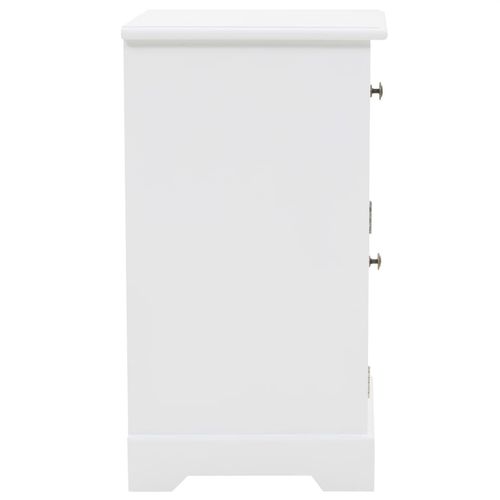 Szafka nocna, płyta MDF i drewno sosnowe, 35 x 32 x 59 cm na Arena.pl