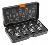 Końcówki Torx na nasadce 55 mm, zestaw 9 szt., 08-707