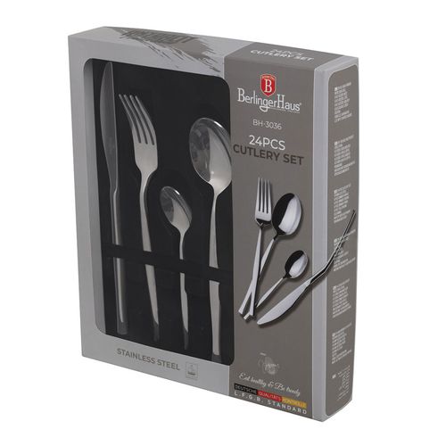 sztućce 24 elem. berlinger haus bh-3036 połysk na Arena.pl