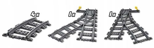 60238 - lego city - zwrotnice na Arena.pl