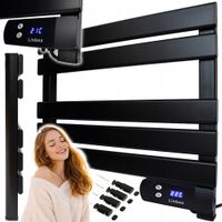 GRZEJNIK ŁAZIENKOWY ELEKTRYCZNY DRABINKA ŚCIENNY TERMOSTAT MOC 150W