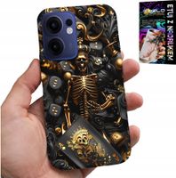 ETUI DO OPPO FIND X5 LITE - KRÓL POKER KOŚCI AS WZORY DLA MEN +SZKŁO